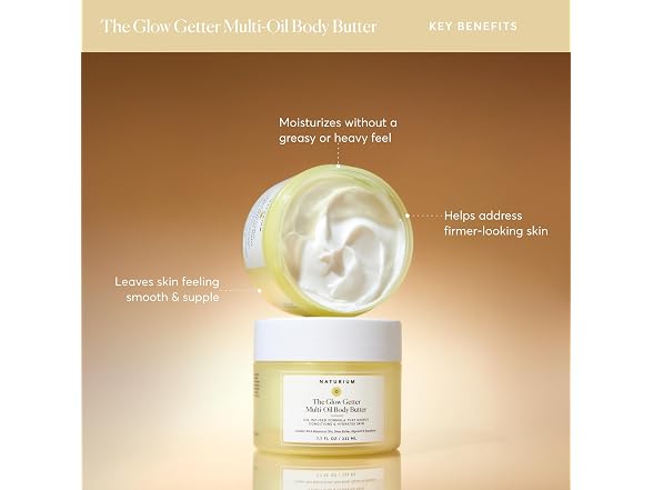Naturium Glow Getter Whipped Multi Oil Body Butter