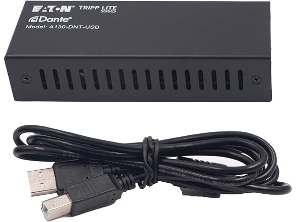 Eaton Tripp Lite Series Dante 2-Channel USB Audio Encoder/Decoder