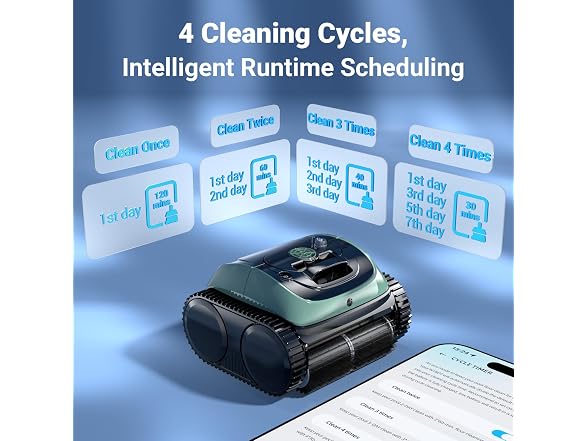 winny C1 Cordless Robotic Pool Vacuum