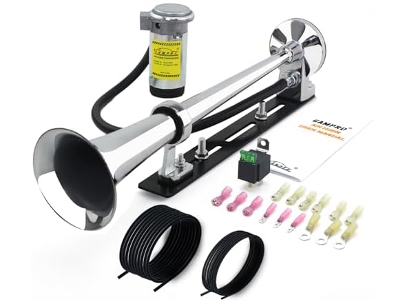 GAMPRO 12V 150DB Air Horn with bracket Kit