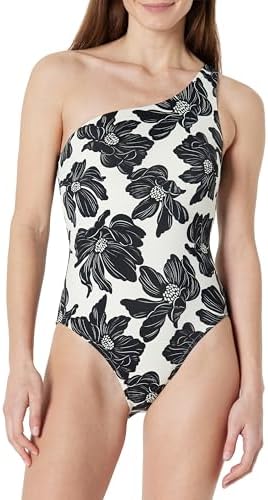 Cream Black Floral