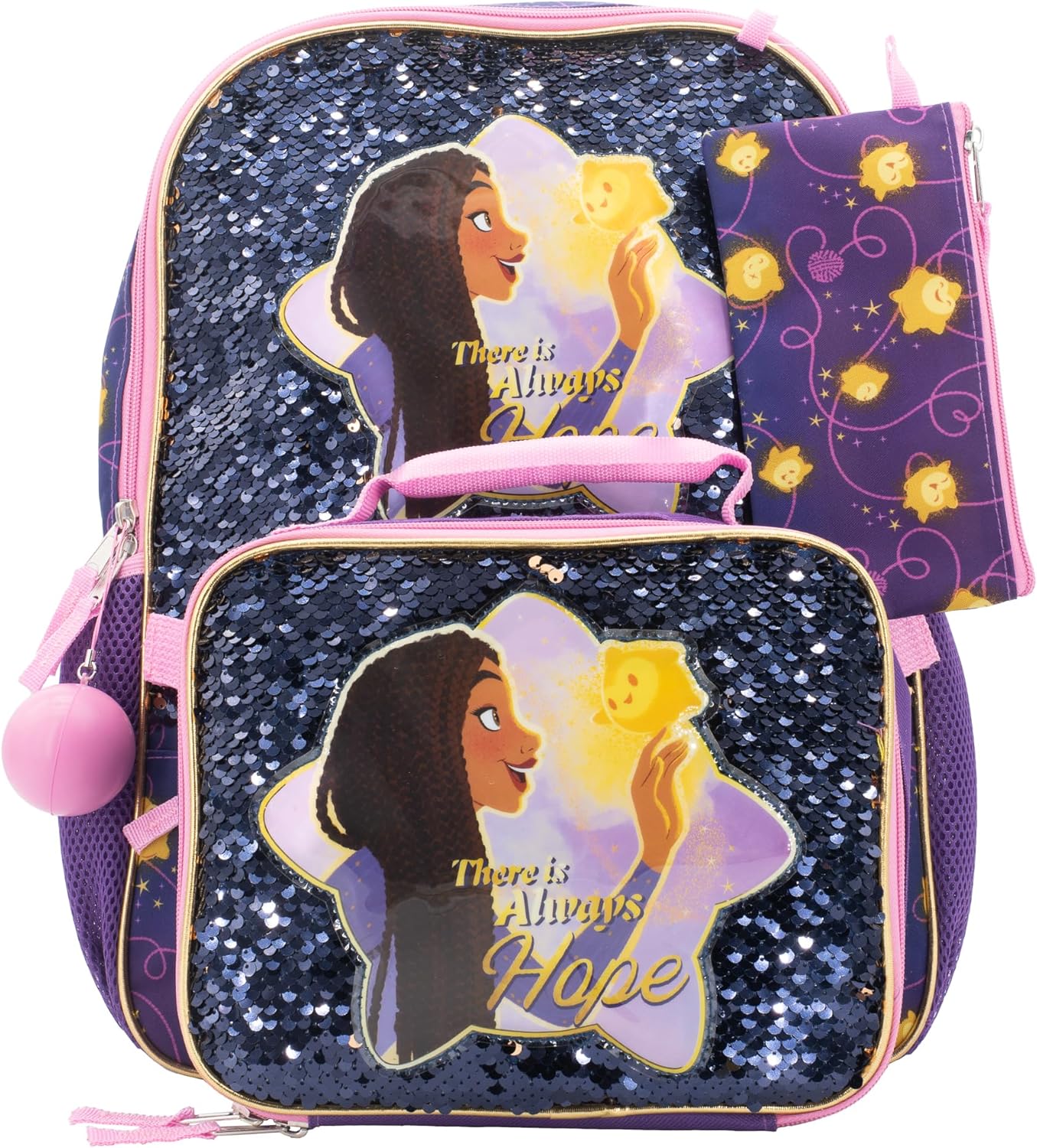 (4 Piece) 16" Disney Wish Backpack - Gallery 13
