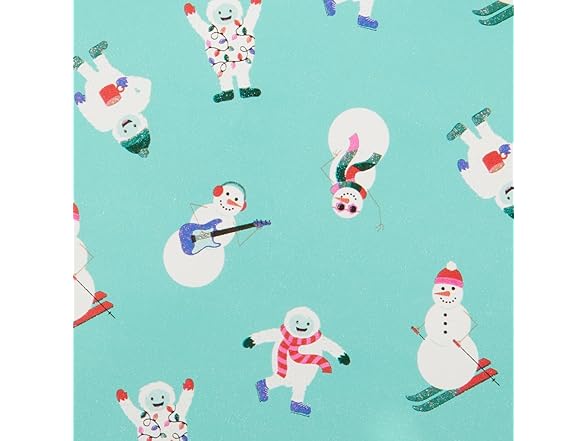 Yeti On Ice Gift Wrap Paper 30" x 23"
