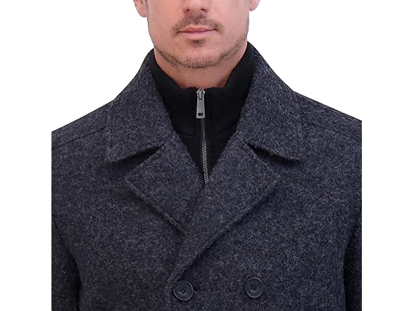 Kenneth Cole Men's Wool Top Coat