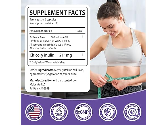 MOBENTU GLP1 Probiotic Capsule