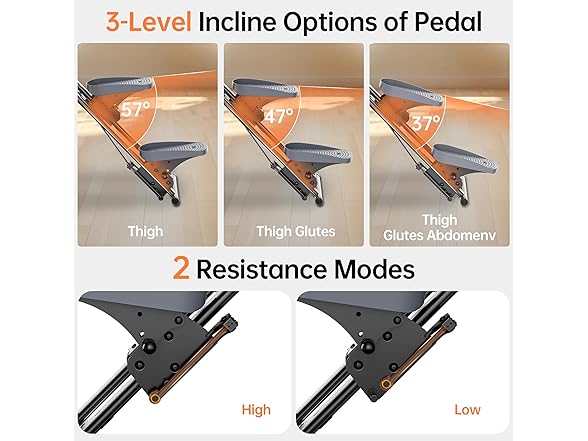 seanleecore Stair Stepper Machine for Home with Device Holde (Open Box)