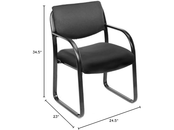 Boss Office Products Black Office Chair