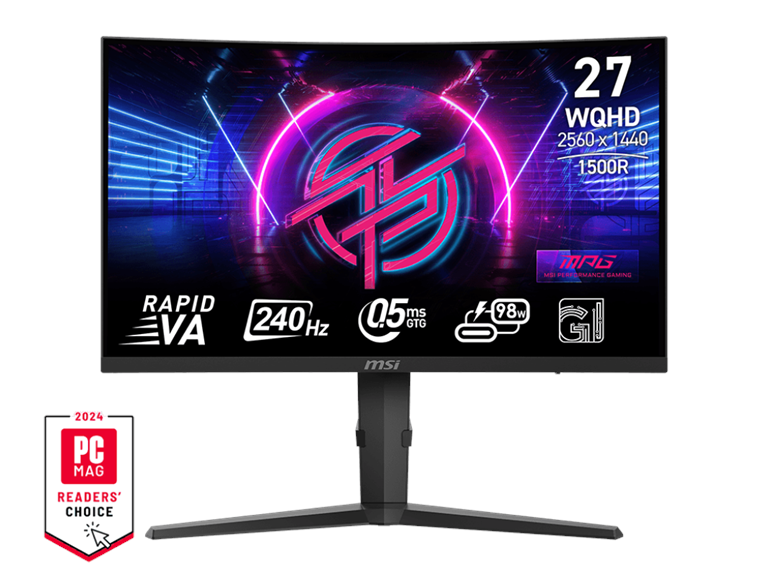 MSI 27" QHD Curved Monitor | MPG 275CQRXF