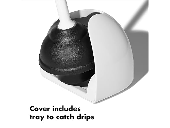 OXO Good Grips Toilet Plunger with Cover