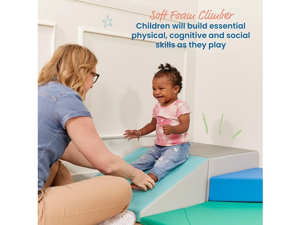 ECR4Kids SoftZone Adventurer Ramp, Corner Climber