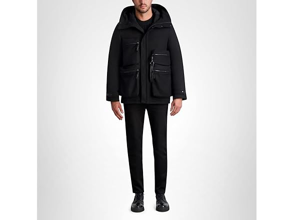 KARL LAGERFELD mens Hooded Jacket (S)
