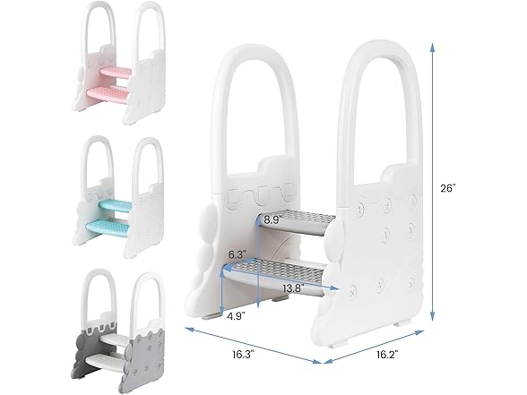 IDEALHOUSE Toddler Step Stool