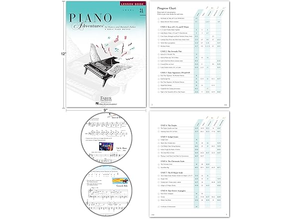 Piano Adventures Level 3A Learning Set