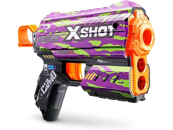 X-Shot Skins Flux Blaster with 16 Darts