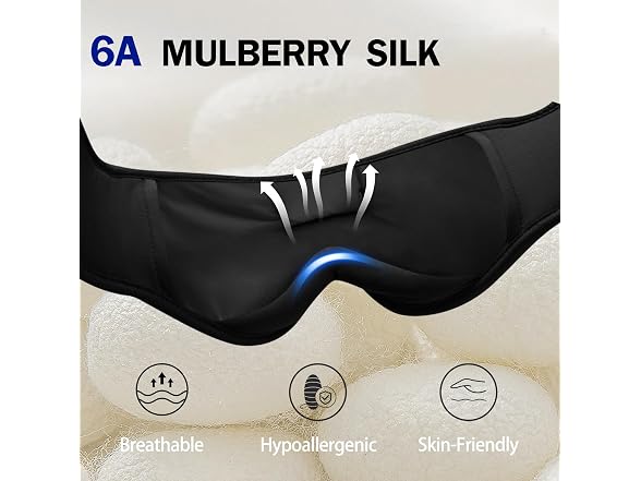 TOPOINT Sleep Mask with Bluetooth