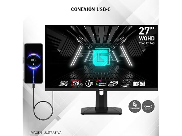 MSI G274QPF, 27" Gaming Monitor