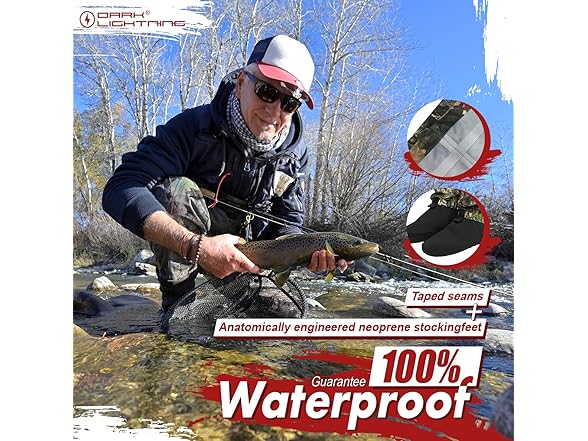 Camo Insulated Chest Waders