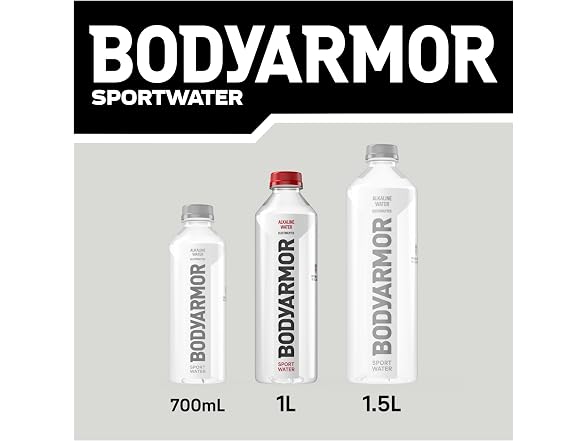 12Pk BODYARMOR SportWater Alkaline Water