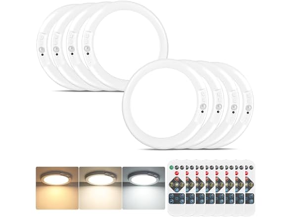 Bairth Rechargeable Motion Sensor Ceiling Light