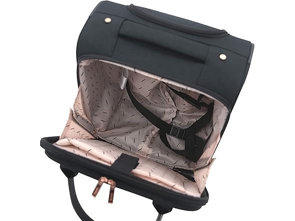 kensie Hudson Softside 3-Piece Spinner Luggage Set