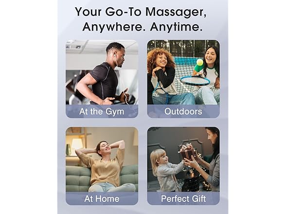 Morelax 4-Speed Massage Gun