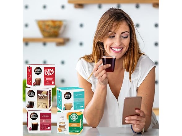 Nescafe Dolce Gusto CAFE Au Lait (Pack of 3)