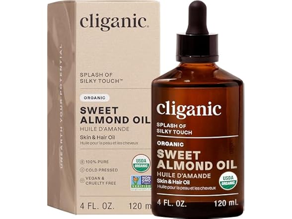 Cliganic Organic Sweet Almond Oil Pure