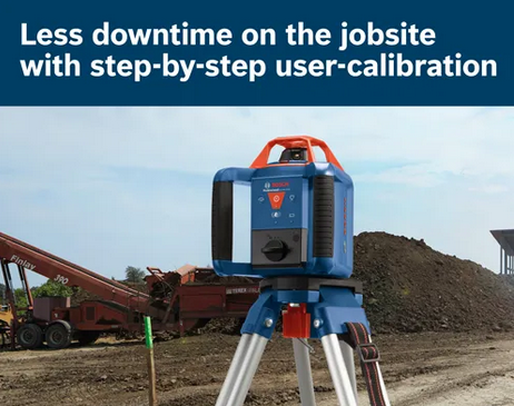 Bosch GRL4000-80CH-RT REVOLVE4000 Rotary Laser - Gallery 9