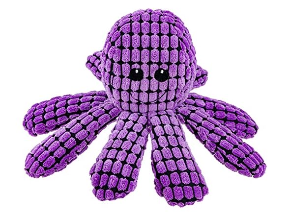 Giftable World 9 In Plush Pet Toy Purple Cor