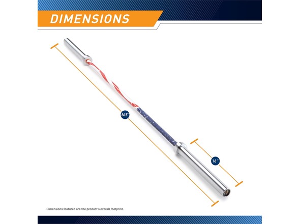 SteelBody Standard 20kg/45lb Olympic Barbell