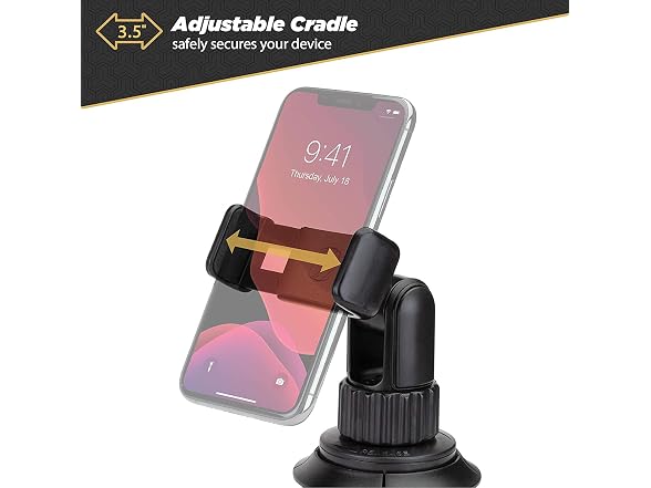 SCOSCHE Grip Clip Cup Holder Phone Mount
