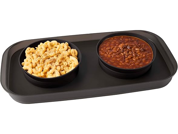 madesmart Dipware Family-Style Dual Serving Tray
