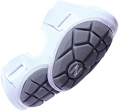 NURIBASE Baseball Batters Elbow Guard for Youth, Adult - Softball ElbowGuard for Youth, Adult - Elbow Guard for Baseball, Softball - Grey L/XL