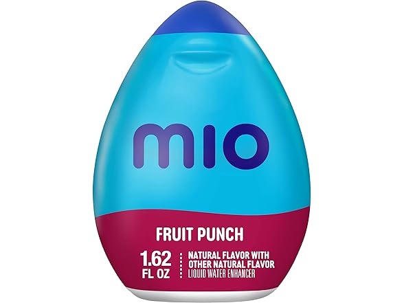 MiO Fruit Punch + Vitamins, 1.62oz, 2pk