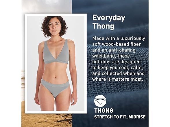 ExOfficio Women Everyday Thong – Travel Underwear
