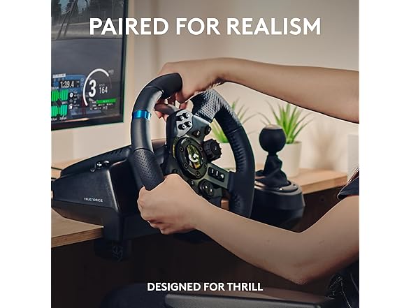 Logitech G923 Racing Wheel and Pedals