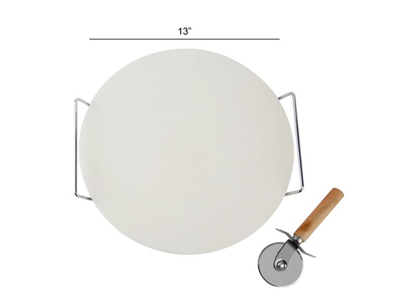 Le Regalo 3 Piece Pizza Stone Set