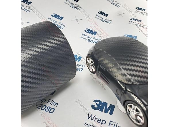 3M 1080 CF12 BLACK CARBON FIBER 5ft x 1ft (5 Film
