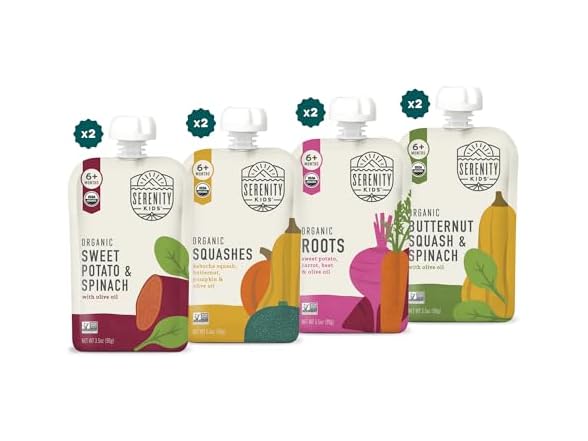 Serenity Kids Veggie Puree 8pk