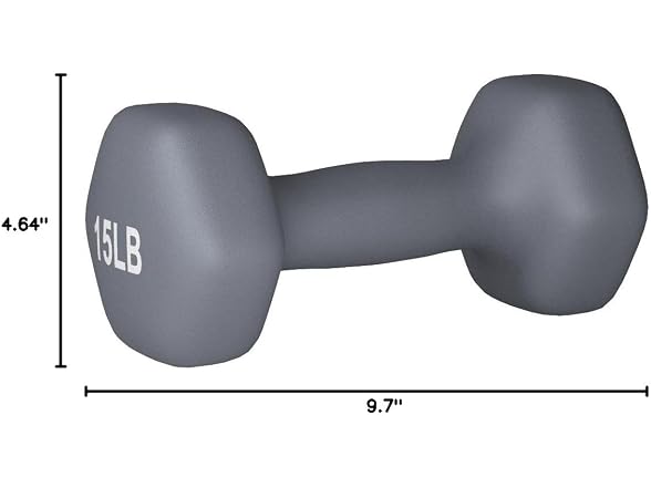 Amazon Basics Neoprene Dumbbell Hand Weights