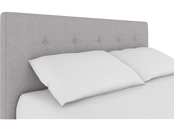 DHP Rose Upholstered Platform Bed with U