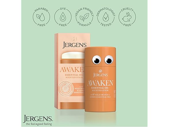 Jergens Awaken Essential Oil-Scented Stick