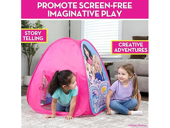 Barbie™ Malibu Pop Up Play Tent for Kids