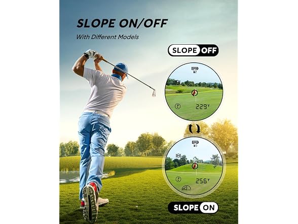 WOSPORTS Golf Rangefinder, 800 Yards
