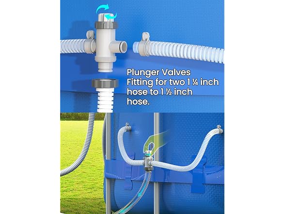 SUMMERBUDDY Above Ground Pool Parts Kit, Inlet