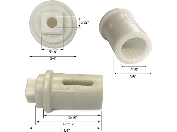 KOHLER 1003874 Genuine Part Unfinished Stem