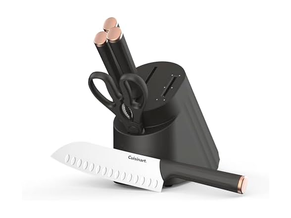 Artisan Elite Stainless Steel Cutlery 6 Piece Knife Block Set