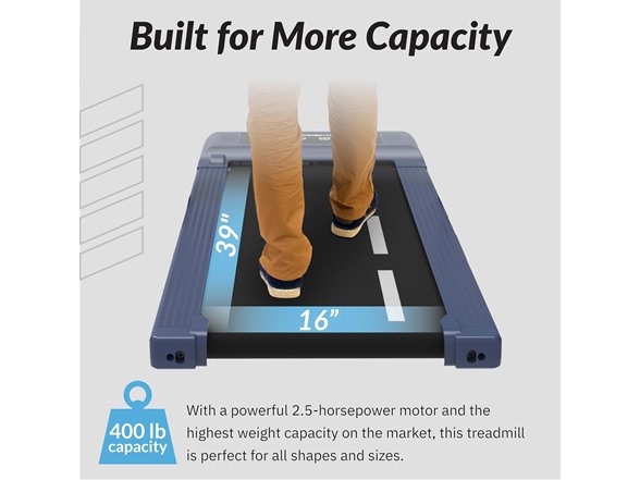 Exerpeutic 400 LBS Walking Pad Treadmill