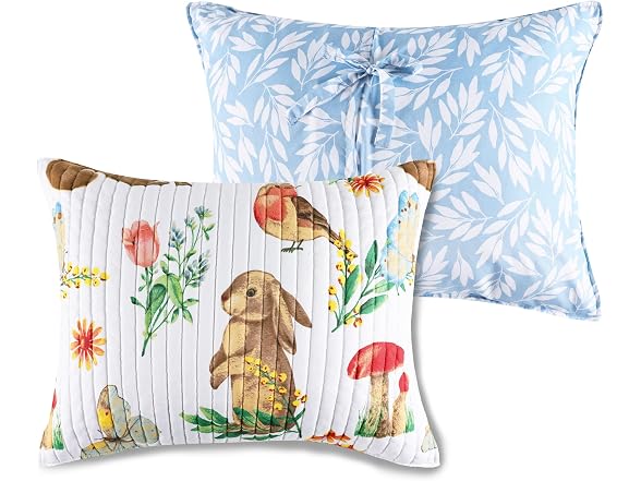 Greenland Home Willow Novelty 2Pc Quilt Set