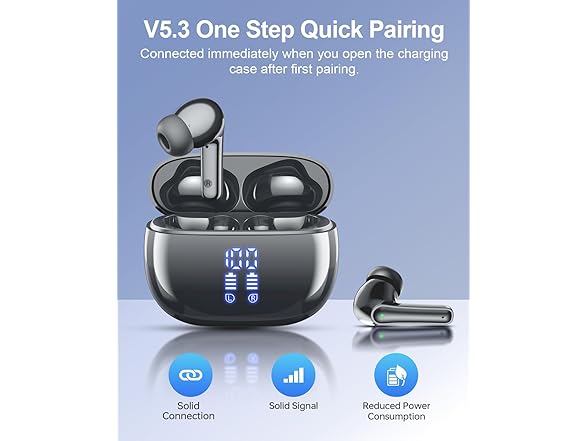 HUIFU Wireless Earbuds Bluetooth Headphones